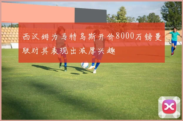 西汉姆为马特乌斯开价8000万镑曼联对其表现出浓厚兴趣